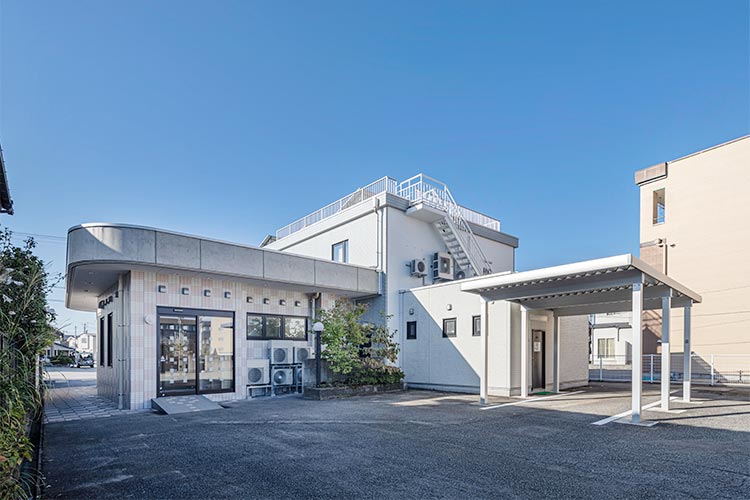 発熱外来入口（北側）